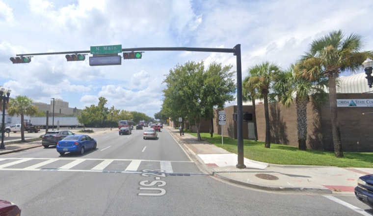 Pedestrian Fatally Struck by SUV on North Main Street in Downtown Jacksonville
