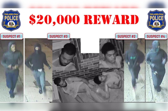 Philadelphia Police Seek Four Suspects in Fatal August Shooting with $20,000 Reward Offered for Information on 18th District Homicide