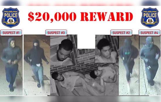 Philadelphia Police Seek Four Suspects in Fatal August Shooting with $20,000 Reward Offered for Information on 18th District Homicide