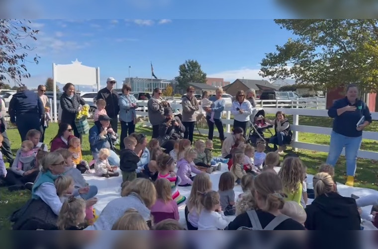 Plymouth County 4-H's "Sheep Story Hour" Charms Families with Books & Baa's at Local Farm