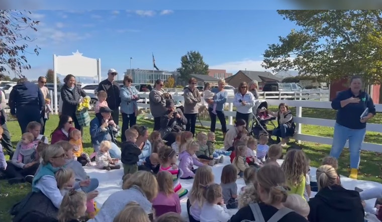 Plymouth County 4-H's "Sheep Story Hour" Charms Families with Books & Baa's at Local Farm