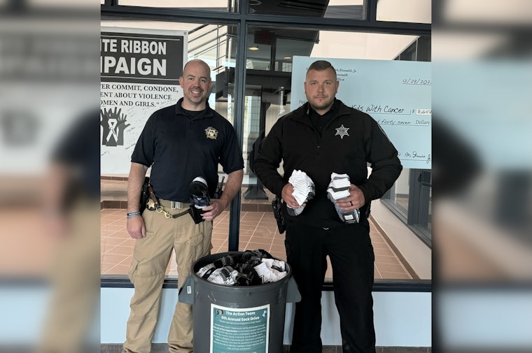 Plymouth County Sheriff and The Action Team Rallies Community for 6th Annual Sock Drive to Aid The Joy of Sox