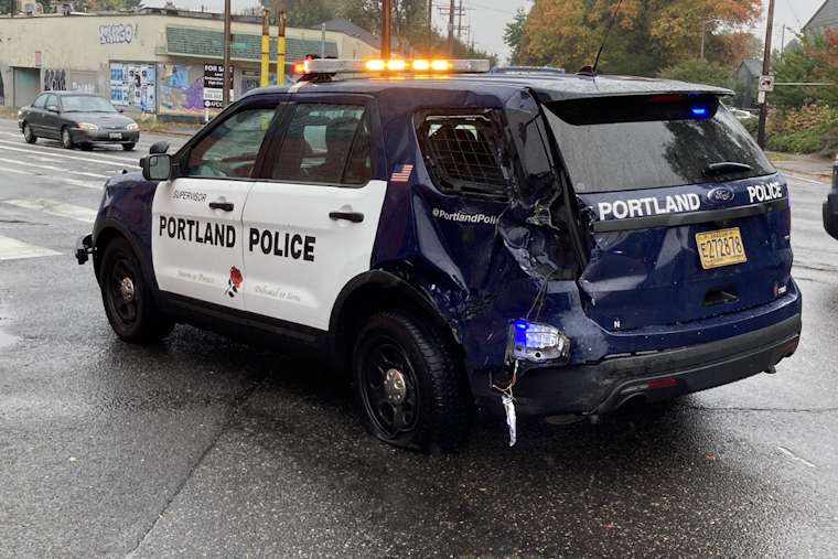 Portland Police Sergeant Unharmed in St. Johns Hit-and-Run, Suspect at Large