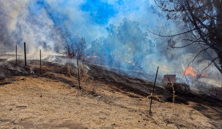 Quick Response by Firefighters Saves Local Structures from Blaze in El Dorado County