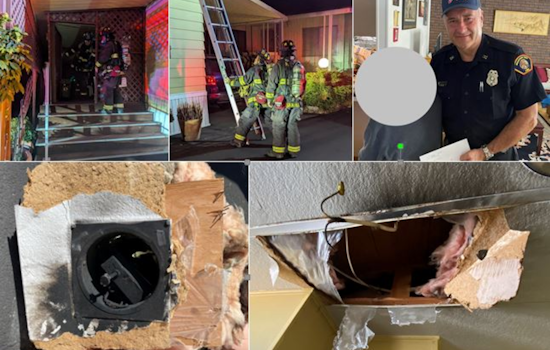 Quick-Thinking Mountain View Police Officer Helps Douse Mobile Home Fire, Firefighters Ensure Complete Extinguishment