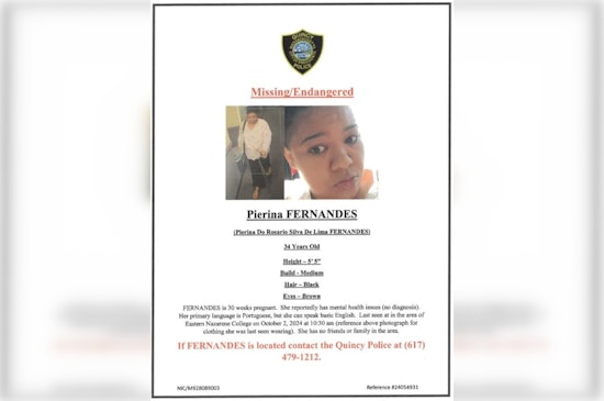 Quincy Police Seek Public Help in Finding Missing Pregnant Woman Last Seen Near Eastern Nazarene College