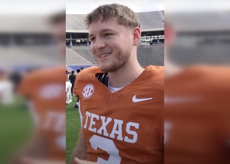 Quinn Ewers Rebukes NFL Draft Rumor as "Fake News", Commits to Texas' Season Ambitions