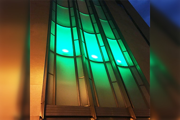 Ramsey County Buildings Glow Green to Honor Veterans in "Operation Green Light" from Nov. 4-11