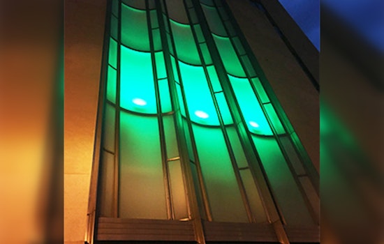 Ramsey County Buildings Glow Green to Honor Veterans in "Operation Green Light" from Nov. 4-11