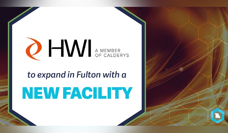 Refractory Leader HarbisonWalker to Bolster Fulton's Economy with $13.9M Investment and 11 New Jobs
