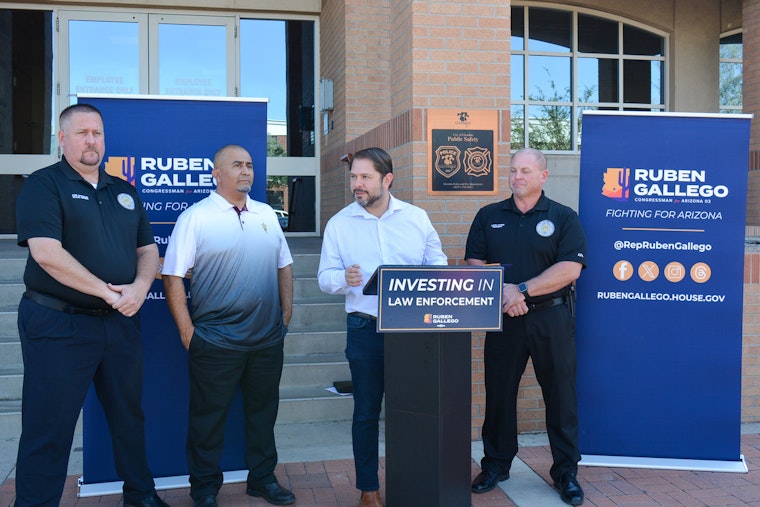 Rep. Gallego and Mayor Weiers Join Forces with Law Enforcement to Discuss Public Safety Efforts in Glendale