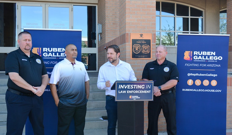 Rep. Gallego and Mayor Weiers Join Forces with Law Enforcement to Discuss Public Safety Efforts in Glendale