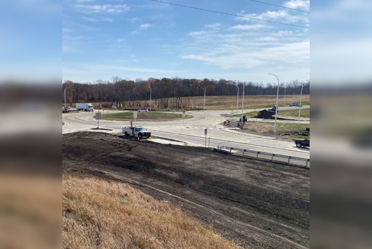 Rice County Drivers Welcomed by New Hwy 19/I-35 Roundabout, Minor Delays Expected During Final Phase