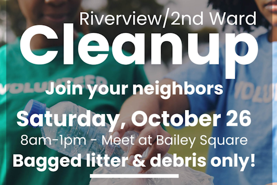 Riverview / 2nd Ward Community Cleanup: Join Forces at Bailey Square for a Cleaner Neighborhood