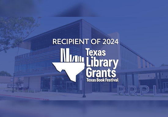 Round Rock Public Library Wins 2024 Texas Book Festival Grant to Expand Large Print Collection for Visually Impaired Patrons