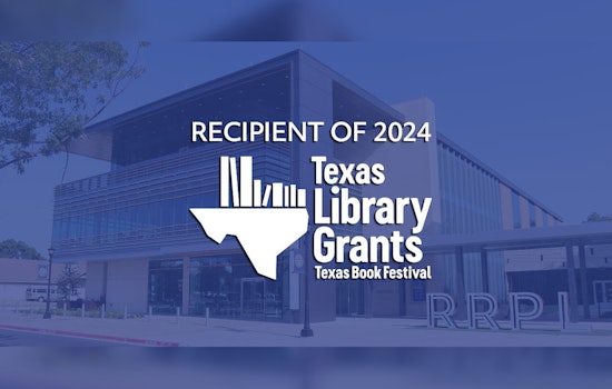 Round Rock Public Library Wins 2024 Texas Book Festival Grant to Expand Large Print Collection for Visually Impaired Patrons