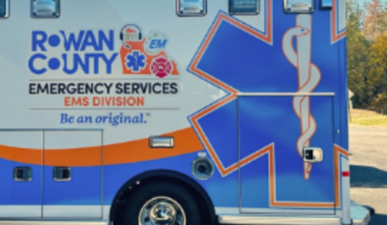 Rowan County Health Department Receives Federal Grant to Train EMS for Substance Use and Mental Health Crises