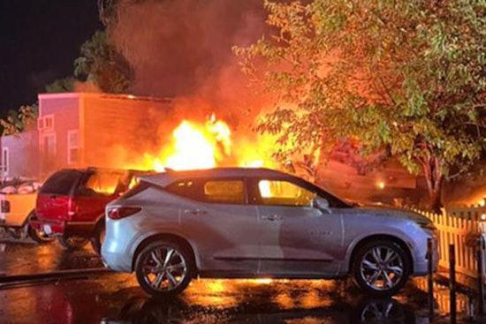 Sacramento County Mobile Home Fire Sends One to Hospital, Strong Winds Challenge Firefighters