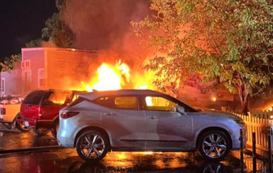 Sacramento County Mobile Home Fire Sends One to Hospital, Strong Winds Challenge Firefighters
