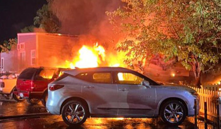 Sacramento County Mobile Home Fire Sends One to Hospital, Strong Winds Challenge Firefighters