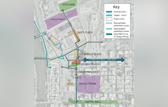 Sacramento Scores $4 Million State Grant to Link Railyards District with Sacramento Valley Station
