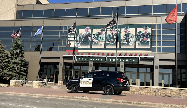 Saint Paul Police Enhance Community Ties at Minnesota Wild Home Opener with Breast Cancer Awareness Campaign