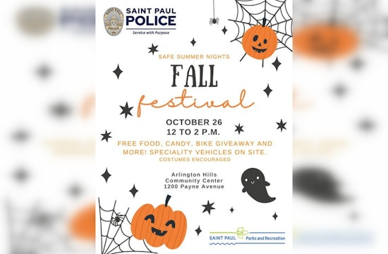 Saint Paul Police Host Family-Friendly Fall Festival with Free Food and Bike Giveaway