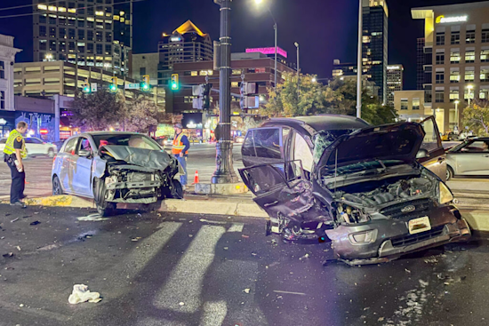 Salt Lake City Man in Critical Condition After Downtown Late-Night Traffic Collision