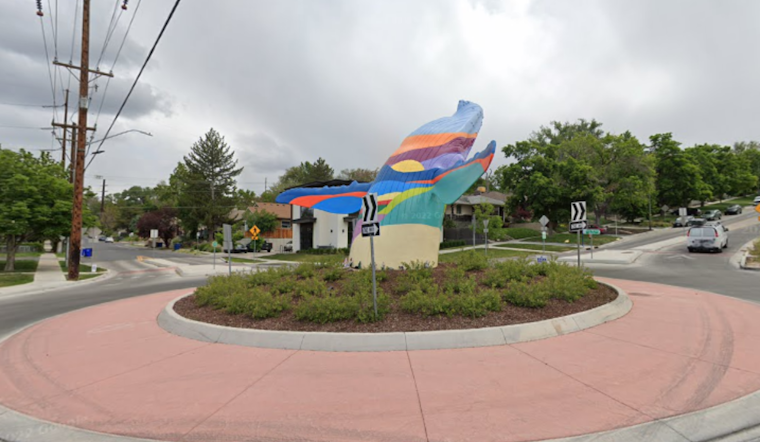 Salt Lake City's Iconic 9th-and-9th Whale Statue Vandalized with Anti-Voting Graffiti Days Before Election