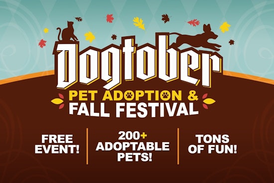 San Antonio's Largest Pet Adoption Event, The Dogtober Fall Festival Unleashes Fun & Adoption Opportunities on Oct 26