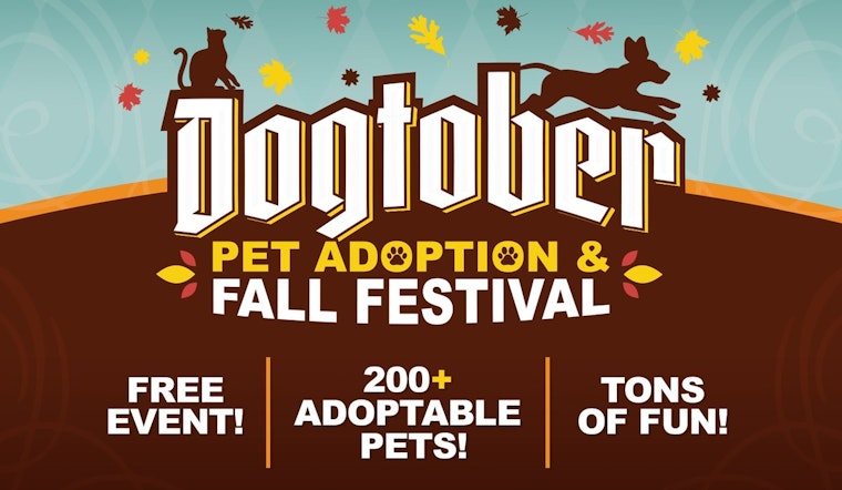 San Antonio's Largest Pet Adoption Event, The Dogtober Fall Festival Unleashes Fun & Adoption Opportunities on Oct 26
