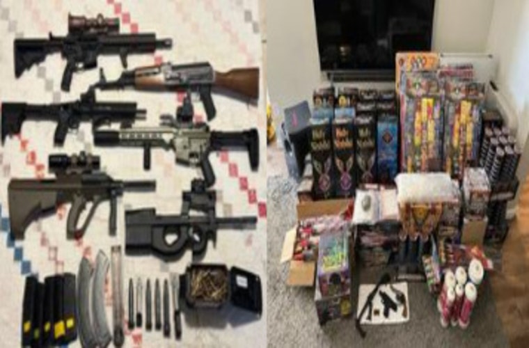 San Bernardino Police Seize 16 Firearms, Make Six Felony Arrests in Anti-Crime Surge