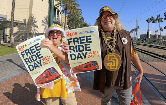 San Diego Celebrates Successful Free Ride Day with Surge in Public Transit Use