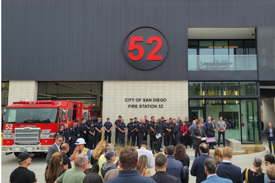 San Diego Inaugurates Eco-Friendly Fire Station 52 Near UC San Diego, Showcasing Its First Electric Fire Truck