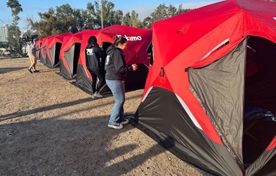 San Diego to Boost Safe Sleeping Program by 50%, Adding Space for 235 Tents to Combat Homelessness