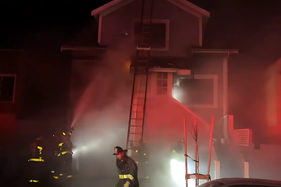 VIDEO: San Francisco Home Engulfed in Flames, Leaving Five Displaced and One Dog Deceased