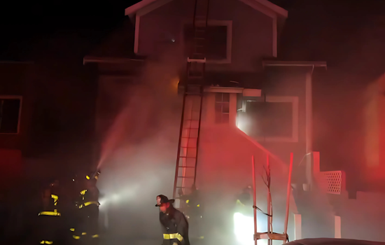 VIDEO: San Francisco Home Engulfed in Flames, Leaving Five Displaced and One Dog Deceased