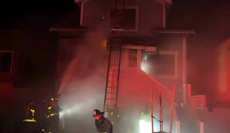 VIDEO: San Francisco Home Engulfed in Flames, Leaving Five Displaced and One Dog Deceased
