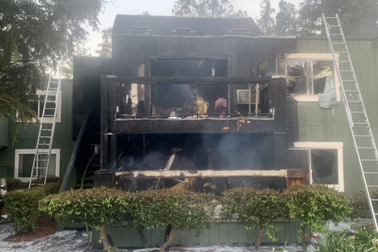 San José Firefighters Quell Apartment Complex Blaze on Lucretia Avenue, Two Injured