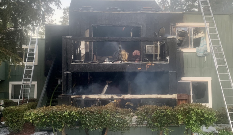 San José Firefighters Quell Apartment Complex Blaze on Lucretia Avenue, Two Injured