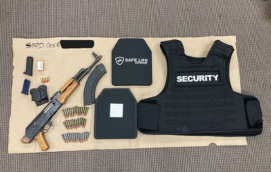 San Mateo Man Charged with Gun-Related Felonies, Police Seize Assault Rifle from Convicted Felon