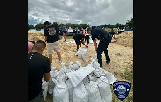 Sanford Community Rallies Together Post-Hurricane Milton, Spotlighted by Local Police’s Showing of Unity and Resilience