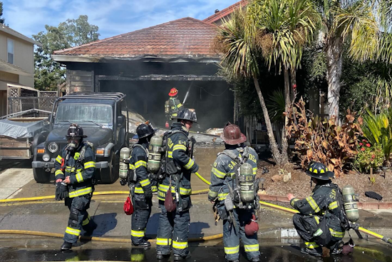 Santa Rosa Home Engulfed by Flames, Resident and Pet Evacuated Safely