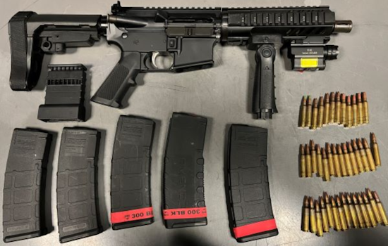 Santa Rosa Man Arrested for Possession of Unregistered Assault Rifle During Traffic Stop