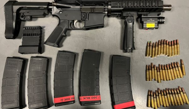 Santa Rosa Man Arrested for Possession of Unregistered Assault Rifle During Traffic Stop