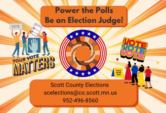 Scott County Seeks Civic-Minded Citizens to Serve as Election Judges for Upcoming November 5 Elections