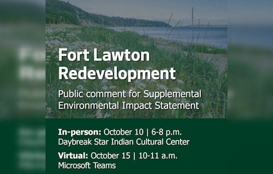 Seattle Residents Invited to Shape Fort Lawton's Future with Upcoming Public Engagement Sessions