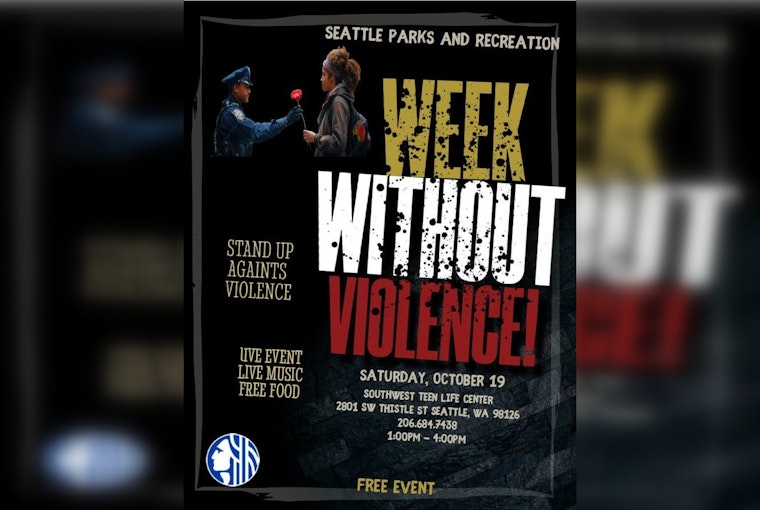 Seattle Youth to Unite Against Violence at Free "Week Without Violence" Event at Southwest Teen Life Center