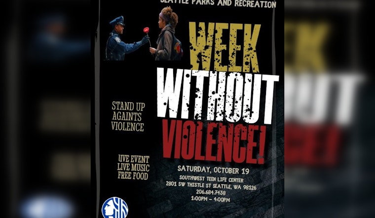Seattle Youth to Unite Against Violence at Free "Week Without Violence" Event at Southwest Teen Life Center