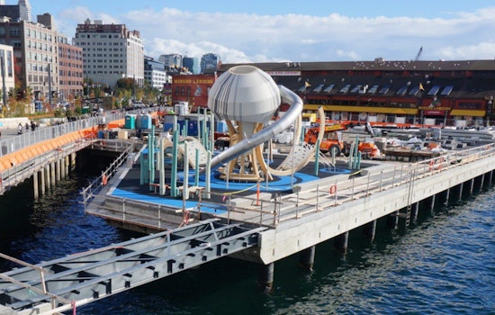 Seattle's Pier 58 Set for Spring Revival with Unique Jellyfish Playground and Inclusive Public Spaces